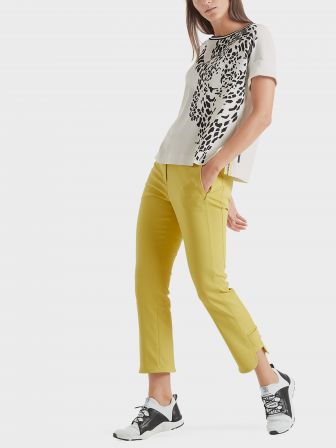 Shirt mit Leopardenmotiv | marc-cain.com/de