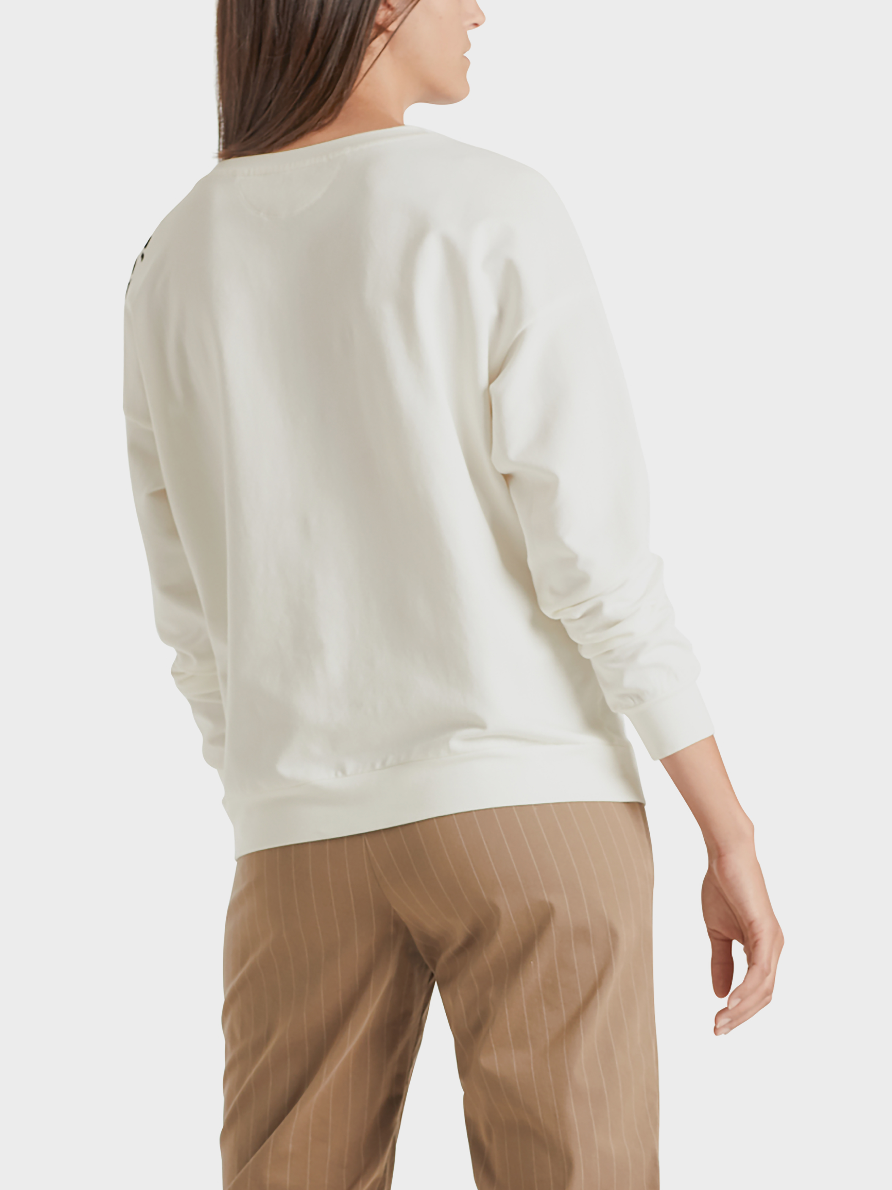 Sweatshirt mit Leopardenmotiv | marc-cain.com/de