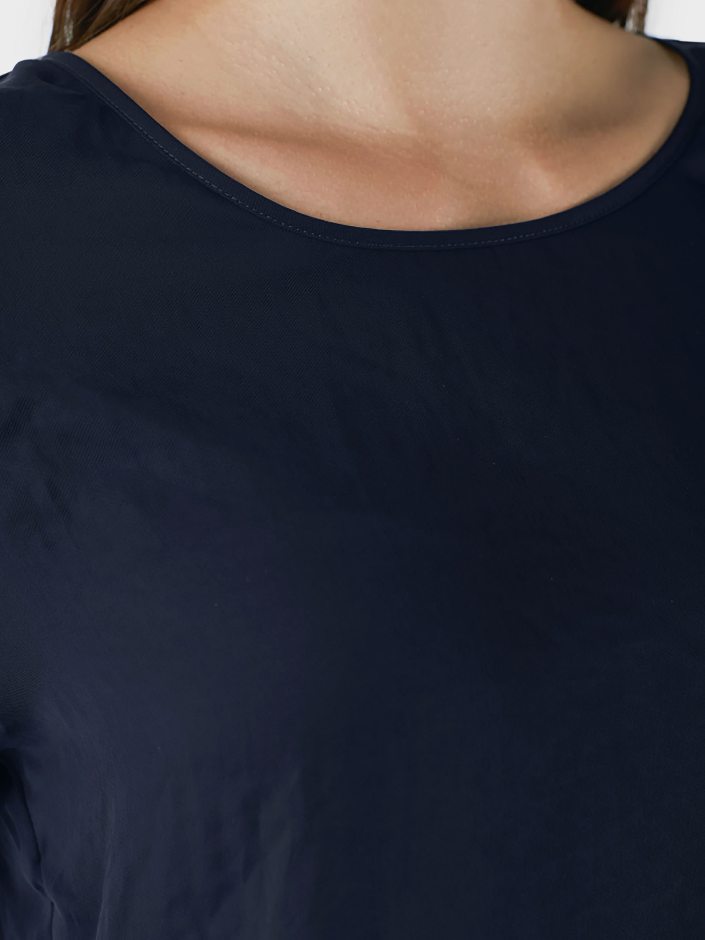 Fließende Bluse aus Mikrofaser | marc-cain.com/de